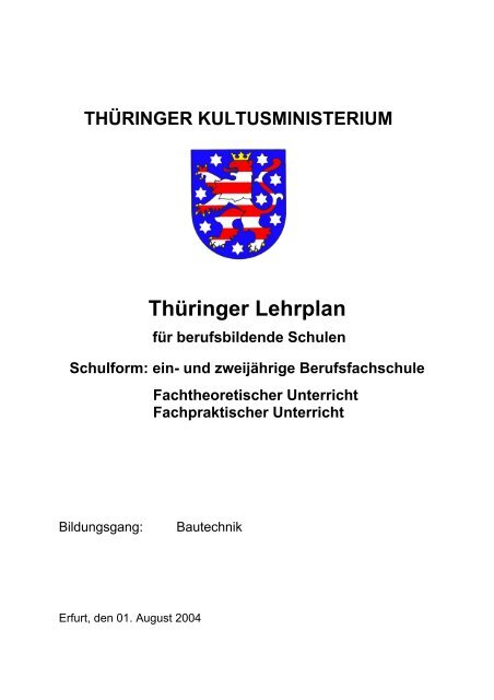 Thüringer Lehrplan - Thillm