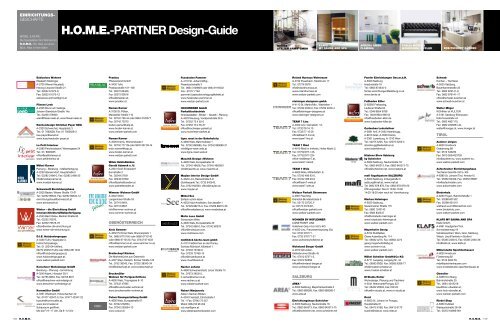 H.O.M.E.-PARTNER Design-Guide