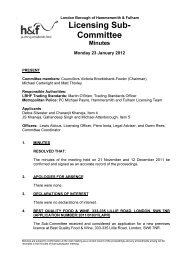 Licensing Sub- Committee - Meetings, agendas and minutes