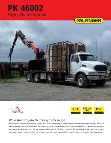 PK 46002 - It works! - Palfinger