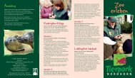 Zoo erleben - Tierpark Nordhorn