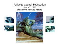 Parkway Council Foundation - Parkway Museums District Philadelphia