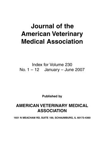 to Names - American Veterinary Medical Association