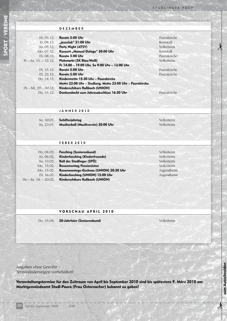 Gemeinde Altentag - Stadl-Paura