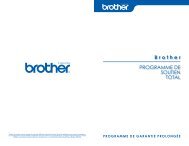 Brother PROGRAMME DE SOUTIEN TOTAL - Brother Canada