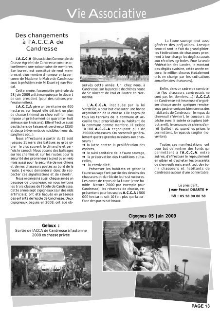 CandresseINFO - Juillet2009.pdf - Grand Dax