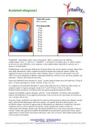 scheda kettlebell - New Vitality