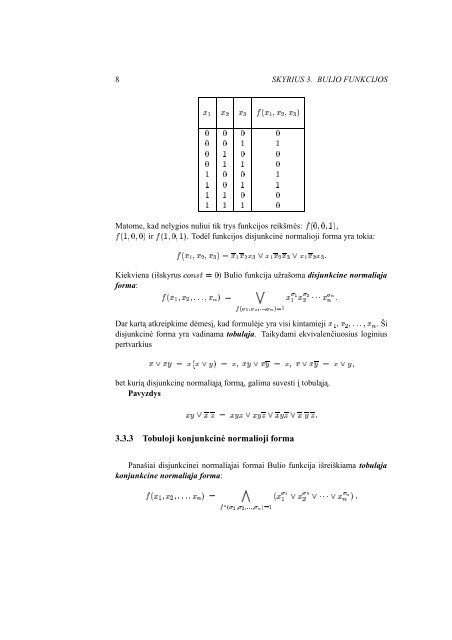 Skyrius 3 Bulio funkcijos - techmat.vgtu.lt