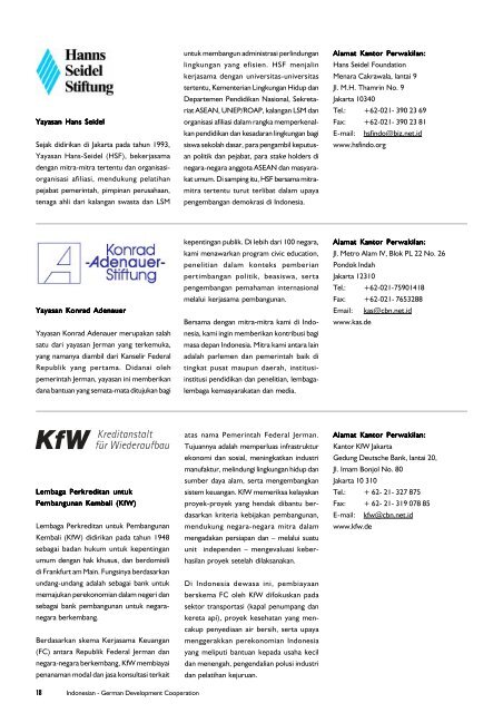 ment Cooperation Indonesian-German Development ... - Gtz