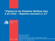 Reporte Vigilancia Nacional de Diabetes Miellitus - SEREMI de ...