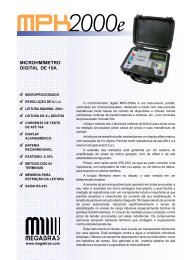 MPK-2000e - Master Tools Instrumentos Ltda