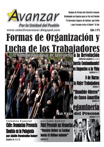 Diario Avanzar NÂ° 5 - Luis Emilio Recabarren