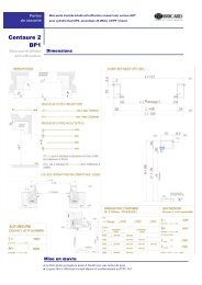 fiche CENTAURE 2 recto - Bricard