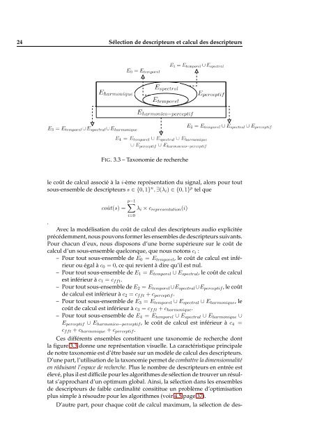 Conception des modÃ¨les d'observation audio temps rÃ©el Ã  l ... - atiam