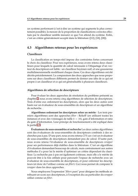 Conception des modÃ¨les d'observation audio temps rÃ©el Ã  l ... - atiam