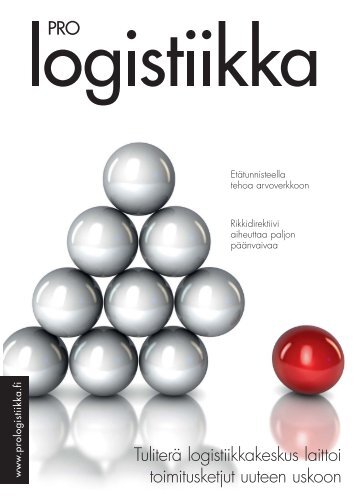 prologistiikka 3+4/2013 - PubliCo Oy