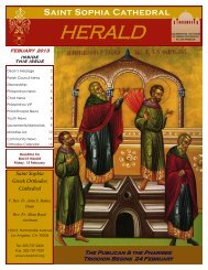 HERALD - Saint Sophia Greek Orthodox Cathedral