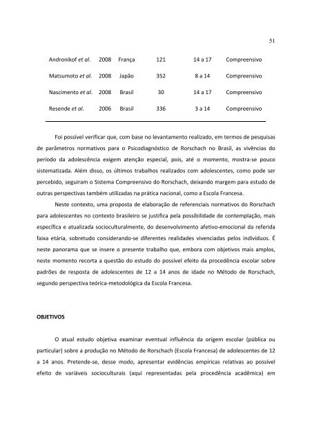 MÃ©todos Projetivos e AvaliaÃ§Ã£o PsicolÃ³gica - BVS Psicologia ...