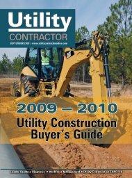 View Full September PDF Issue - Utility Contractor Online