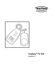 Testboy® TV 332