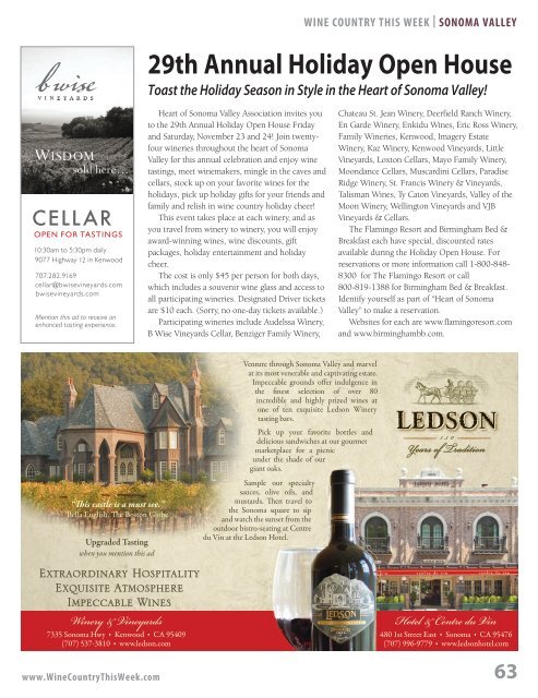 View As PDF - Wine Country This Week