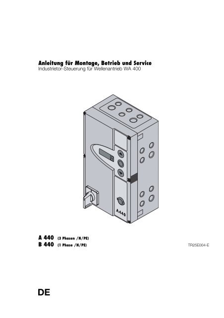 Steuerung Industrie-Sectionaltor A B440