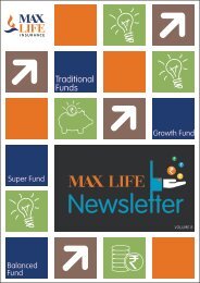 Investment Newsletter - Max Life Insurance