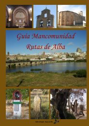 Guía Mancomunidad Rutas de Alba - Ayuntamiento de Alba de ...