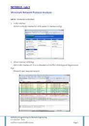 NETE0513 : Lab 3 Wireshark Network Protocol Analyzer