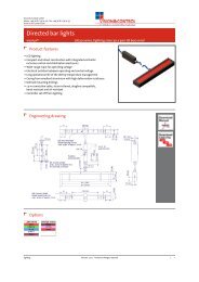 Datasheet - vicolux® LAL30-Serie 30 mm x 300 ... - Vision & Control