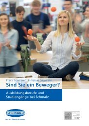 Sind Sie ein Beweger? - Schmalz