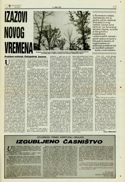 HRVATSKE ŠUME 4 (6.7.1992)