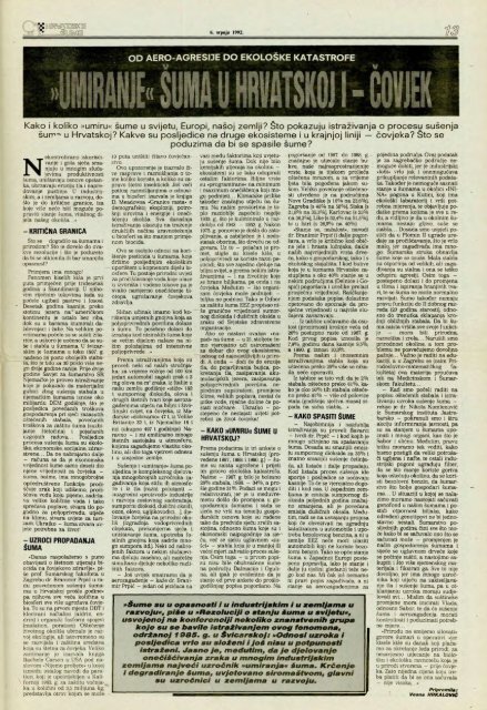 HRVATSKE ŠUME 4 (6.7.1992)