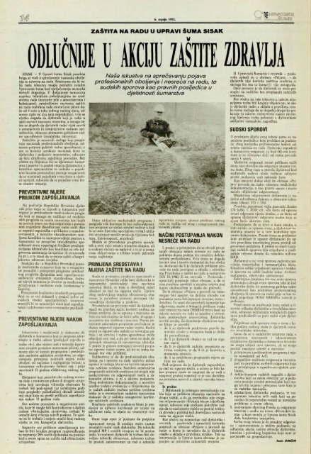 HRVATSKE ŠUME 4 (6.7.1992)