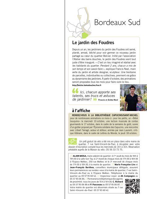 Bordeaux magazine - Octobre 2012