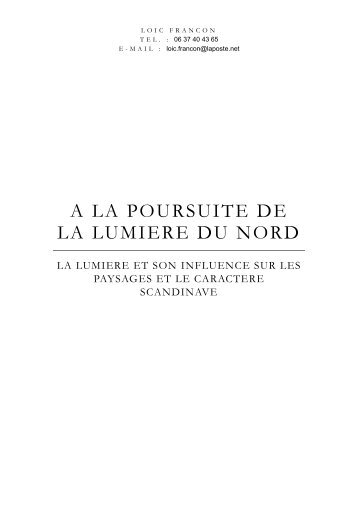 A la poursuite de la lumiÃ¨re du nord - Zellidja