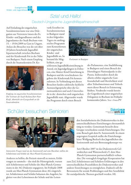 Ausgabe 02/09 - Evangelische Kliniken Gelsenkirchen GmbH