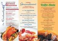 MenüFischmenü 49 Euro -  Menü-Restaurant und Landhotel Ludwig ...