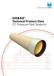 h Technical Product Data CC Pressure Pipe Systems - Hobas Rohre ...