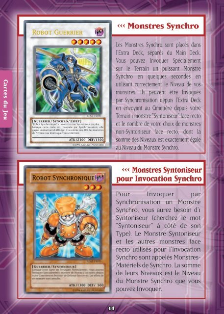 LIVRET DE REGLES OFFICIEL - Yu-Gi-Oh!