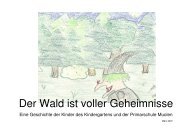 Der Wald ist voller Geheimnisse - Schule Muolen