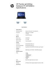 Hp Support Document Hp Pavilion G6 1030ee Notebook Microcity