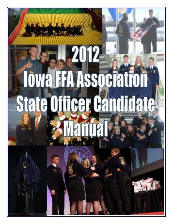 Table of Contents - Iowa FFA Association