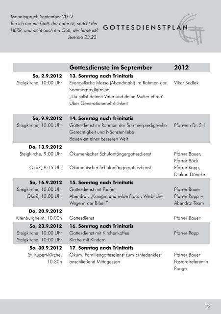 übrigens BAD CANNSTATT STEIGGEMEINDE