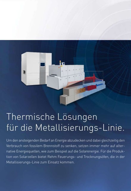 thermal systems - Rehm Group