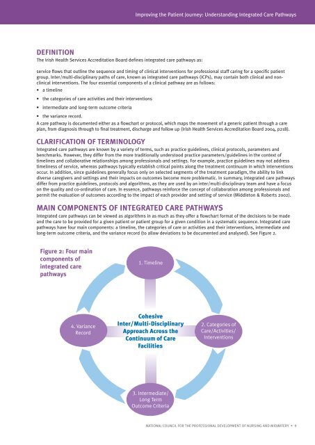 Integrated Care Pathways - PNA