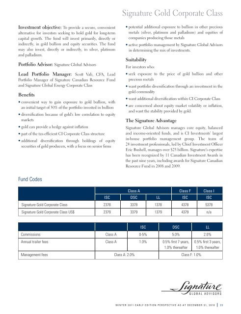 January - Early Edition - CI Investments