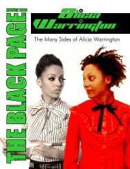 Alicia Warrington - The Black Page Online Drum Magazine