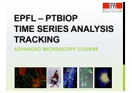 Tracking - BioImaging and Optics platform (PTBIOP) - EPFL