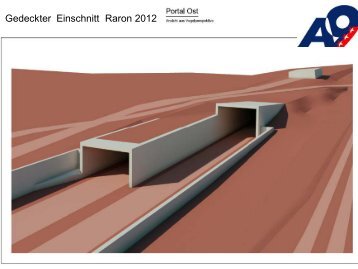 Gedeckter Einschnitt Raron 2012 - A9